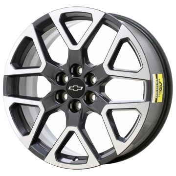 Chevrolet Blazer Wheel Rim Machined Grey 14084 Stock Factory OEM Replacement