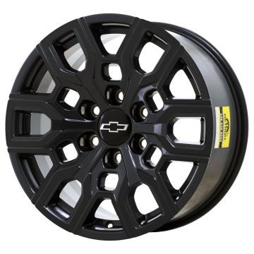 Chevrolet Colorado Wheel Rim Gloss Black 14097 Stock Factory OEM Replacement