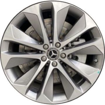 Mercedes-Benz GLE-350 Wheel Rim Machined Grey 85754 (F) Stock Factory OEM Replacement
