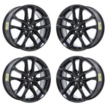 Dodge Challenger Exchange Wheels Set of 4-Exchange Rims Set of 4 Gloss Black 2005