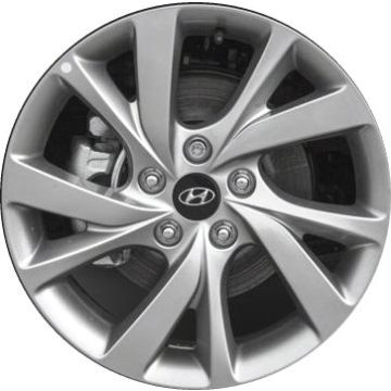 Hyundai Veloster Wheel Rim Silver 70891 Stock Factory OEM Replacement