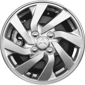 Mitsubishi Mirage Wheel Rim Silver 66004 Stock Factory OEM Replacement