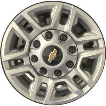 GMC Sierra 2500 Wheel Rim Machined Silver 5948 Stock Factory OEM Replacement