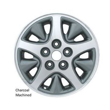 Dodge Caravan Wheel Rim Machined Grey 2071 Stock Factory OEM Replacement