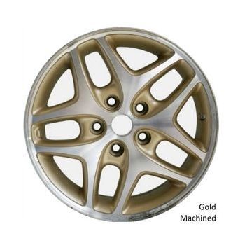 Dodge Caravan Wheel Rim Machined Gold 2100 Stock Factory OEM Replacement