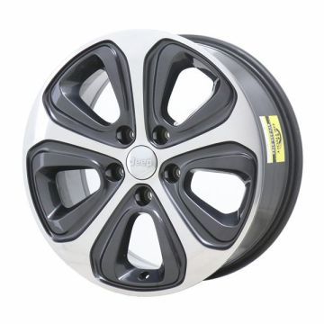 Jeep Cherokee Wheel Rim Machined Grey 22CHEROKEE18 Stock Factory OEM Replacement