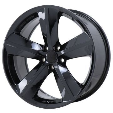 Dodge Challenger Wheel Rim PVD Black Chrome 2357 Stock Factory OEM Replacement