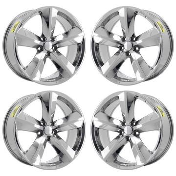 Dodge Challenger Wheel Rim PVD Bright Chrome 2357 Stock Factory OEM Replacement