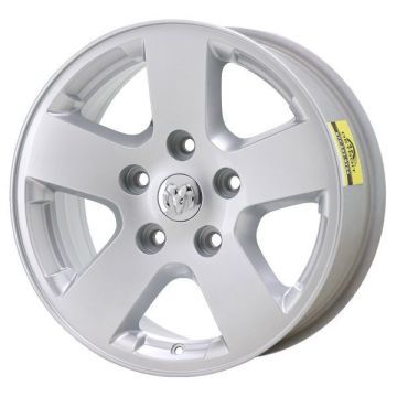 Dodge Ram 1500 Wheel Rim Silver 2362 Stock Factory OEM Replacement