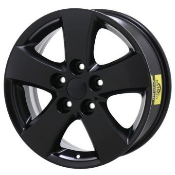 Dodge Journey Wheel Rim Satin Black 2372 Stock Factory OEM Replacement