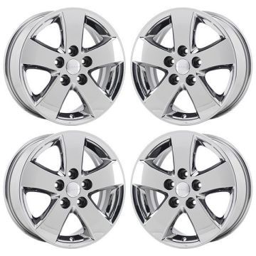 Dodge Journey Wheel Rim PVD Bright Chrome 2372 Stock Factory OEM Replacement