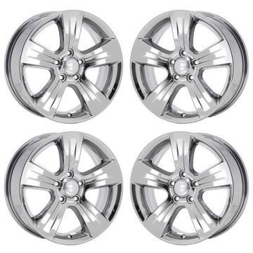 Jeep Patriot Wheel Rim PVD Bright Chrome 2380 Stock Factory OEM Replacement