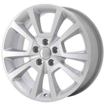 Jeep Compass Wheel Rim Machined Silver 2381 Stock Factory OEM Replacement