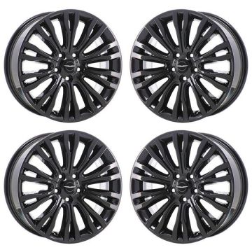 Chrysler 200 Wheel Rim PVD Black Chrome 2392 Stock Factory OEM Replacement