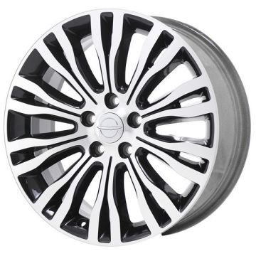 Chrysler 200 Wheel Rim Machined Black 2392 Stock Factory OEM Replacement