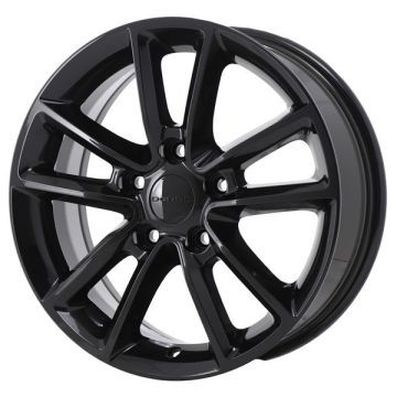 Dodge Grand Caravan Wheel Rim Gloss Black 2399 Stock Factory OEM Replacement