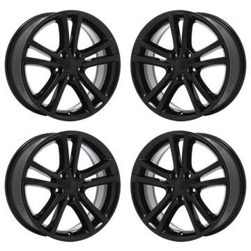 Dodge Avenger Exchange Wheels Set of 4-Exchange Rims Set of 4 Gloss Black 2404