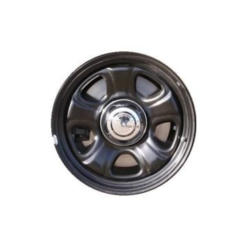 Dodge Charger Wheel Rim Black Steel 2408 Stock Factory OEM Replacement