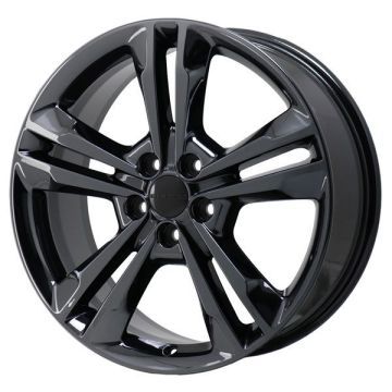 Dodge Charger Wheel Rim PVD Black Chrome 2410 Stock Factory OEM Replacement