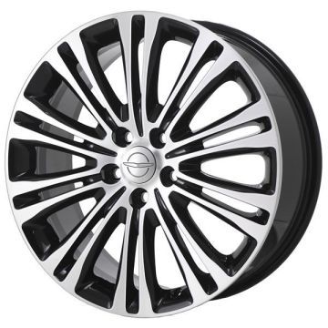 Chrysler 300 Wheel Rim Polished Black 2419 Stock Factory OEM Replacement