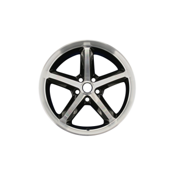 Dodge Challenger Wheel Rim Polished Black 2423 Stock Factory OEM Replacement