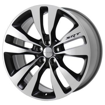 Dodge Charger Wheel Rim Machined Black 2436 Stock Factory OEM Replacement