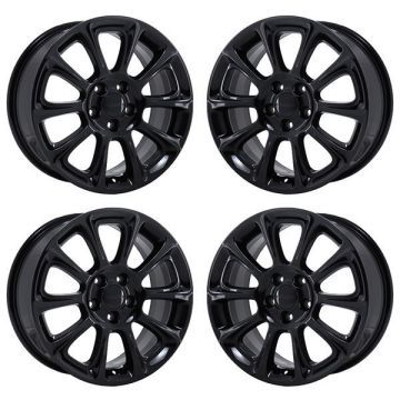 Dodge Dart Exchange Wheels Set of 4-Exchange Rims Set of 4 Gloss Black 2446