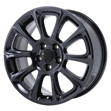 Dodge Dart Wheel Rim PVD Black Chrome 2446 Stock Factory OEM Replacement