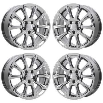 Dodge Dart Wheel Rim PVD Bright Chrome 2446 Stock Factory OEM Replacement