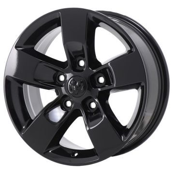 Dodge Ram 1500 Wheel Rim Gloss Black 2448 Stock Factory OEM Replacement