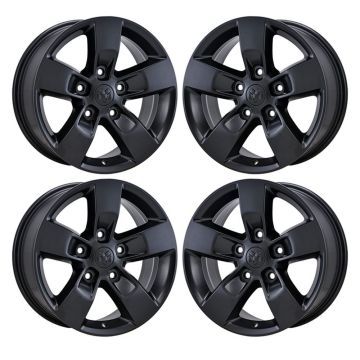 Dodge Ram 1500 Exchange Wheels Set of 4-Exchange Rims Set of 4 Satin Black 2448