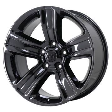 Dodge Ram 1500 Wheel Rim PVD Black Chrome 2453 Stock Factory OEM Replacement