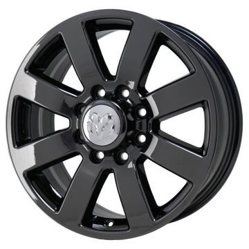 Dodge Ram 2500 Wheel Rim PVD Black Chrome 2478 Stock Factory OEM Replacement