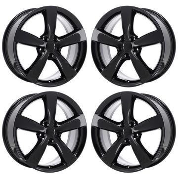 Dodge Dart Exchange Wheels Set of 4-Exchange Rims Set of 4 Gloss Black 2479