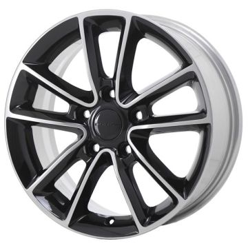 Dodge Grand Caravan Wheel Rim Polished Black 2399 Stock Factory OEM Replacement
