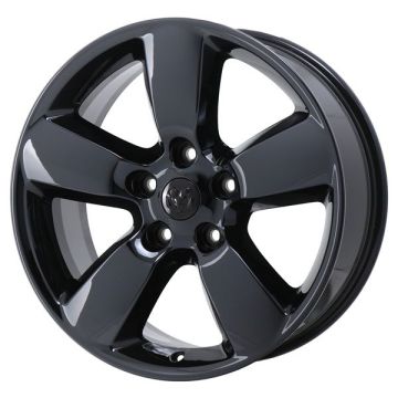 Dodge Ram 1500 Wheel Rim PVD Black Chrome 2495 Stock Factory OEM Replacement