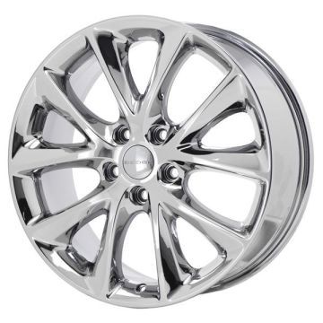 Dodge Durango Wheel Rim PVD Bright Chrome 2496 Stock Factory OEM Replacement