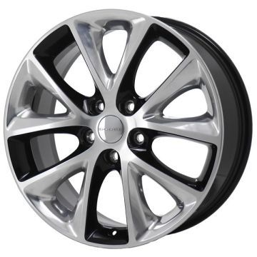 Dodge Durango Wheel Rim Polished Black 2496 Stock Factory OEM Replacement