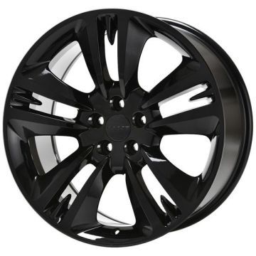Dodge Challenger Wheel Rim Gloss Black 2507 Stock Factory OEM Replacement