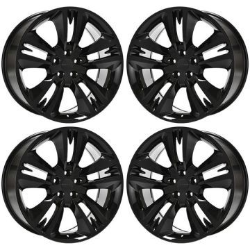 Dodge Challenger Exchange Wheels Set of 4-Exchange Rims Set of 4 Gloss Black 2507