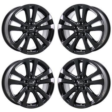 Chrysler 200 Exchange Wheels Set of 4-Exchange Rims Set of 4 Gloss Black 2511