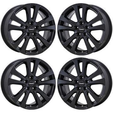 Chrysler 200 Exchange Wheels Set of 4-Exchange Rims Set of 4 Satin Black 2511