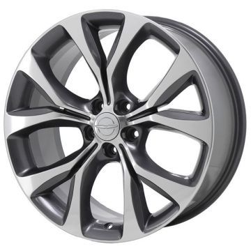 Chrysler 200 Wheel Rim Polished Grey 2517 Stock Factory OEM Replacement