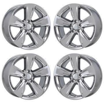 Dodge Challenger Wheel Rim PVD Bright Chrome 2521 Stock Factory OEM Replacement