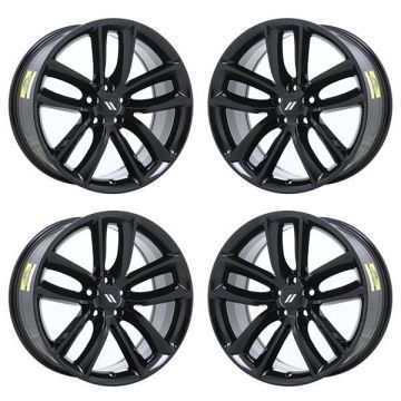 Dodge Challenger Exchange Wheels Set of 4-Exchange Rims Set of 4 Gloss Black 2526