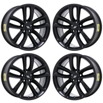 Dodge Challenger Exchange Wheels Set of 4-Exchange Rims Set of 4 Satin Black 2526