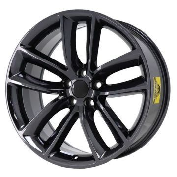 Dodge Challenger Wheel Rim PVD Black Chrome 2526 Stock Factory OEM Replacement