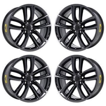 Dodge Challenger Wheel Rim PVD Black Chrome 2526 Stock Factory OEM Replacement