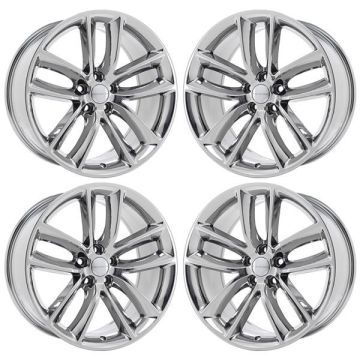 Dodge Challenger Wheel Rim PVD Bright Chrome 2526 Stock Factory OEM Replacement