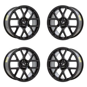 Dodge Challenger Exchange Wheels Set of 4-Exchange Rims Set of 4 Gloss Black 2527